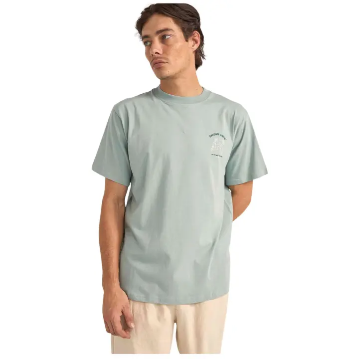 Camiseta de Manga Corta Rhythm Freedom para hombre en color azul - 1