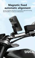 Soporte De Teléfono Móvil Magnético De 360° Rotación Montaje Removible Para Manillar De Bicicleta Soporte De Montar Para iPhone Samsung Xiaomi - details 7