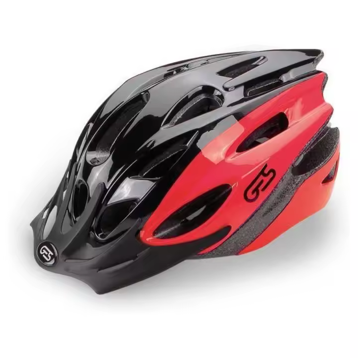 Casco Bicicleta Montaña Ges Rocket Talla-L, Rojo/Negro - 1