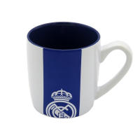 Real Madrid Taza Cerámica 380ml, Diseño con Escudo, Producto Oficial Real Madrid, Regalo Cumpleaños Niños, Niñas y Adultos, Navidad, Reyes, Taza Fútbol, color Blanco - details 5