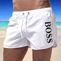 Nuevos Shorts De Baño Para Hombre Multicolor En Poliéster Moda Deportiva De Europa Y USA Shorts De Playa Y Surf Para Hombre - details 2