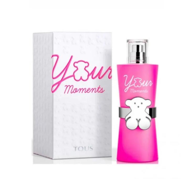 Tous - Your Moments Eau de Toilette 90 Ml. | Colonia para mujer. Vitalidad Radiante, Mora Jugosa, Peonía y Pachulí… — oferta en Miravia