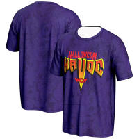 Camiseta Corta Yeet Shopping Wrestling Deportiva Casual Azul Impresión Digital Top Transpirable Secado Rápido Hombre Primavera Verano - details 1