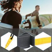 Correa de seguridad para surf de 3 metros, Correa de coil de TPU para SUP, Correa ajustable para tabla de surf - details 2