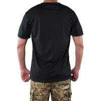 Camiseta Táctica Para Hombre MEGER Quick Dry Camiseta De Gimnasio Con Cuello Redondo Manga Corta Talla Grande Hasta 4XL Casual - details 15