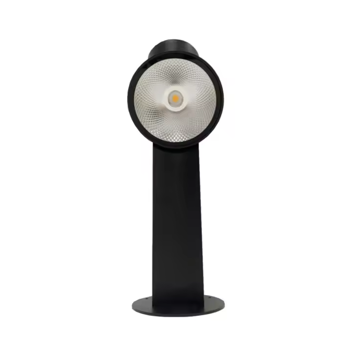 ONSSI Lámpara LED Exterior Jardin 10W,Negro COB LED (Blanco Cálido,3000k) Iluminación Exterior Farola de Suelo/Sobremuro,Luz LED Para Jardín,Patio o Terraza - 1
