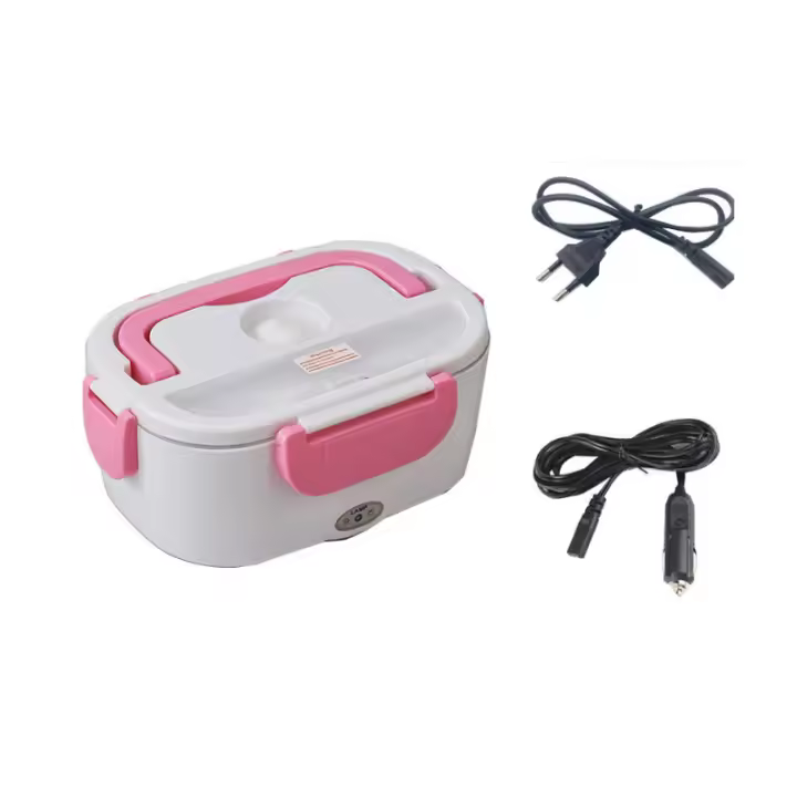 Fiambrera con refrigeración Eléctrica PARA EL Coche, fiambrera portátil, 110V, 220V, 12V, 24V, enchufe europeo y estadounidense, ventilador de flecha, Juego de Contenedores - 1