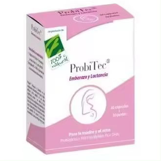 100% Natural Probitec Embarazo Y Lactancia 30 Cápsulas - 1