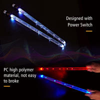 LED Light up Drumsticks Jazz Con 15 Luces Colores Gradientes Carga USB Con Interruptor ON/OFF Accesorio Para Batería - details 2