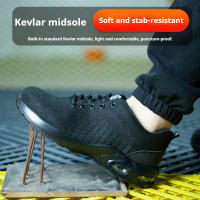 Botas De Trabajo Con Almohadilla De Aire Para Hombres Zapatos De Seguridad Transpirables Antisísmicos Con Punta De Acero Protección Contra Puntas - details 8