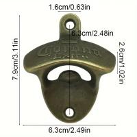 1/3PCS Coronita Extra Abrepuertas Montado En La Pared Con Tornillos Instalación Fácil Ideal Para Barra Y Cocina Hogar Gadgets Abrebotellas DIY - details 3