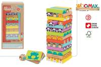 WOOMAX JUEGO DE MESA BLOQUES DE MADERA ANIMALES Blocks madera juegos CALIDAD DE CONFIANZA - details 0