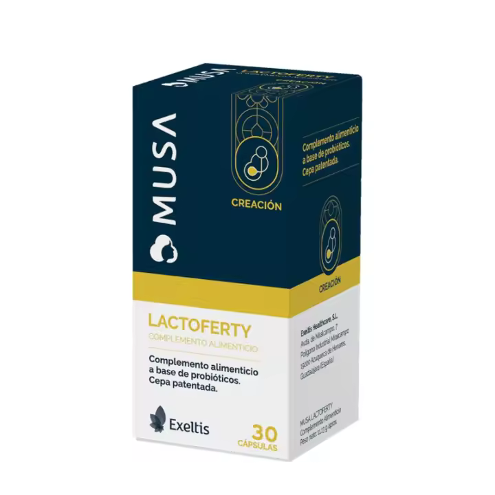 MUSA LACTOFERTY EXELTIS 30 CAPSULAS - 1