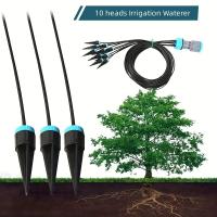 Dispositivo De Riego Automático Para Jardín Sistema De Riego Por Aspersión Con 10 Cabezales De Rociador Para Invernadero - details 3