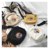 Bolso De Hombro Para Mujer Mini Tamaño Canvas Small Crossbody Bags Con Cierre De Cremallera Bolsa De Teléfono Para Diversas Occasiones - details 0