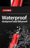 LYUWO Set De Destornillador Eléctrico Recargable 3/8 Herramienta De Mantenimiento Automotriz Para Quitar Tornillos Y Nutrición - details 12