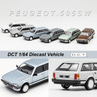 Coche De Colección DCT 1/64 505SW Vehículo Vintage Wagon Diecast Para Adultos Con Estuche De Exhibición Regalo Ideal Para Coleccionistas De Metal Sin Batería - details 0