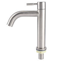 Grifo De Baño De Acero Inoxidable RETHME Negro/Barrido Agua Fría Individual Instalación Montada En La Mesa Cerámica Como Material Del Válvula - details 5