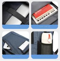 Mochila Impermeable Para Hombres Ultra Ligera Con Capacidad Para Portátil De 15.6 Pulgadas Estilo Casual Con Flecos Reflectantes Bolsa De Espalda Para Libros - details 6
