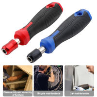 1pc Manija De Destornillador Magnética 1/4'' Hex Adaptador Auto-Desbloqueable Para Bits De Destornillador Herramientas De Llave De Fijación - details 5
