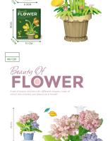 Bloques De Construcción De Flores Eteriores En Estilo 12 Juguetes De Montaje Para Niños Modelo De Decoración De Potted Plantas - details 13