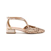 GIOSEPPO 75560PLATINO Zapatos casual mujer 35399 25V STILETTO DESTALONADO TRENZADO PLATINO - details 3