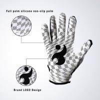 Guantes De Fútbol Profesionales Para Adultos Transpirables Antideslizantes De Béisbol Y Fútbol Americano Guantes De Mano Completo Con Palmas Ajustables Para Jóvenes - details 12