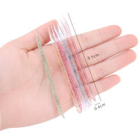 100/50Pcs Herramienta Profesional De Eliminación De Cutículas Con Doble Punta Y Cristal Reutilizable Accesorios De Manicura Para Uñas - details 7