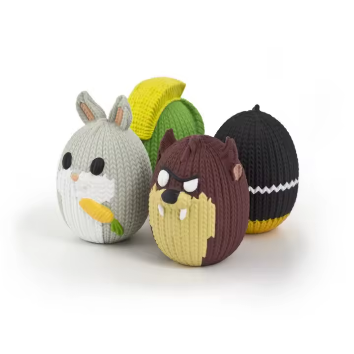 LOONEY TUNES Set Mini Eggs Bugs Bunny, Taz, Lucas Y Marvin - 1