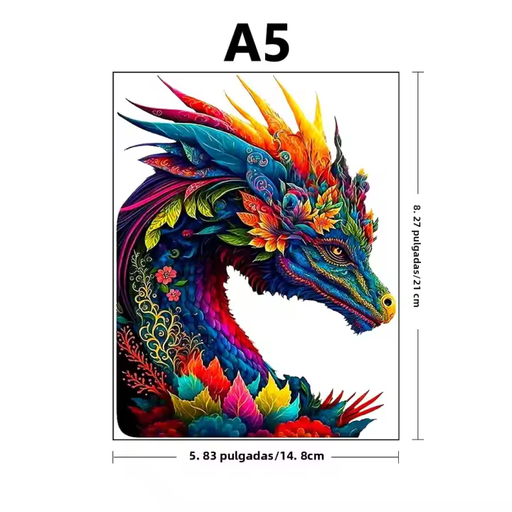 Puzzle De Madera Para Adultos Con Forma De Animal Único Jigsaw Puzzles De Gato Para Familia Y Amigos Juego De Razonamiento Y Memoria - 1