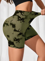 Shorts De Yoga Push up Sin Costuras Para Mujer Cintura Alta Deporte Fitness Verano Correr Ciclismo Gimnasio Shorts De Moda - details 6