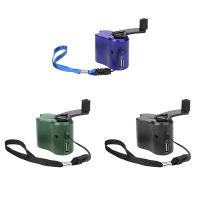 Cargador De Sobrevivencia Al Aire Libre Con Generador De Dinamismo Manual 5.5V Accesorios De Viaje Para Emergencias - details 11