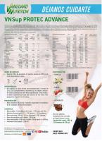 Vanguard Nutrition VNsup Protec Advance Batido Proteico Sabor Vainilla - Suplemento Alimenticio con Proteína Láctea - details 1