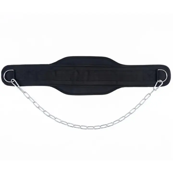 Cinturón De Pesas Para Gimnasio De Neopreno Con Cadena Para Ejercicios De Peso Corporal Y Entrenamiento De Fuerza Adecuado Para Bodybuilding Y Levantamiento De Pesos - 1