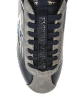 Emporio Armani Zapatillas Zapatos de Hombre Azul Gris X4X260 XM050 A823 - details 0