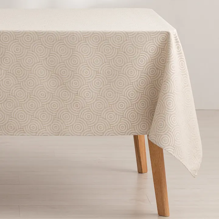 Gamusi Mantel antimanchas jacquard semilunares impermeable Ring - 1