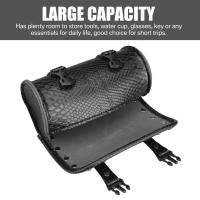 Bolsa De Sillín De Motocicleta De Cuero PU Con Patrón De Cocodrilo Bolsa De Equipaje Para Harley Sportster Chopper Bobber Cruiser - details 5