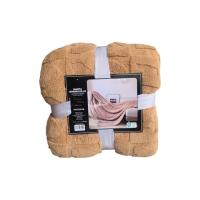 Manta Gruesa de Sofá y Cama Corazones en Color Beis – Sedalina Suave con Sherpa, Calidez Garantizada- Mercatienda.es - details 1