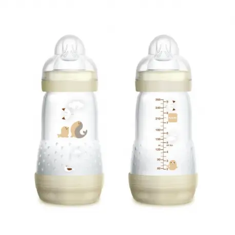 MAM BIBERON ANTI-COLIC 260 ML (2UD) NEUTRO - 1