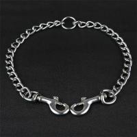 Correa Para Dos Perros De Acero Inoxidable Resistente Con Cadena De Seguridad Doble Para Caminar a Dos Perros Tamaño S/M/L/XL - details 4