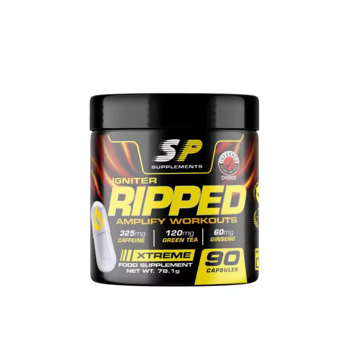 SP - RIPPED AMPLIFY Potente Quemagrasas para adelgazar muy rapido, acelera el metabolismo, ayuda a bajar de peso y a eliminar la grasa, apto  para hombre y mujer 90 capsulas - 1