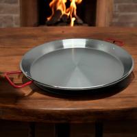 La Ideal paellera grande Valenciana de acero pulido,  sartén para cocinar paella; medidas diferentes, tamaños grandes - details 0
