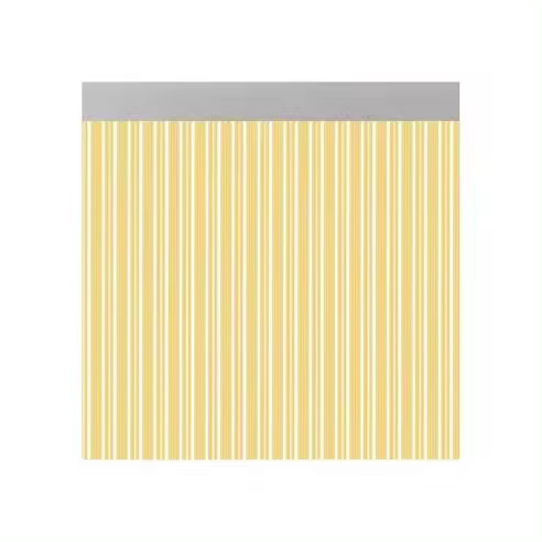 Cortina para puerta modelo "Ferrara" transparente Color miel 90x210cm M63112 Acudam - 1