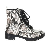 Guess-Botines punta redonda cierre a cordones FL7HIEPEL10 para Mujer
