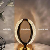 Lámpara De Mesa LED Nórdica Con Interruptor Táctil Y Carga USB Iluminación Ajustable Para Decoración De Hogar Dormitorio Y Sala De Estar Material Acrílico - details 1