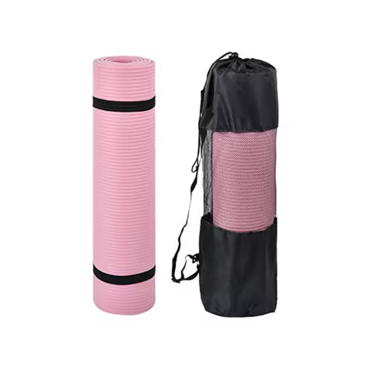 FREES COPES Esterilla de Yoga y Pilates Antideslizante 8mm - 183*61*0.8cm - Uso Hogar y Exteriores - 1