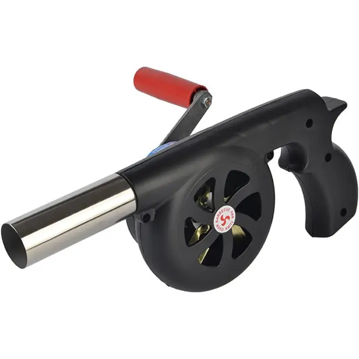 Soplador manual para barbacoa, ventilador para barbacoa, adecuado para cocinar al aire libre - 1