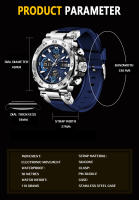 Reloj Digital Deportivo WECOOL W-822 Para Hombre Con Pantalla Dual Impermeable 50M Luminoso Y Alarme Bandeja PU Resistente Al Choque - details 6