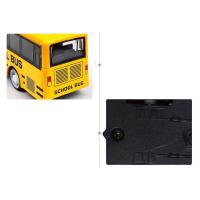 Modelo De Autobús En Forma De Autobús Juguete Extensible Con Retroceso Alta Imitación Regalo De Ocio De Calidad Para Niños Ornamento De Vehículo - details 9