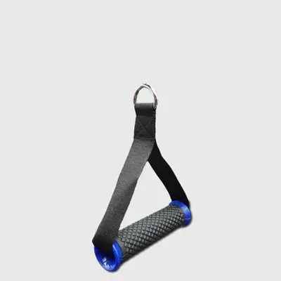 Manija De Resistencia Para Gimnasio Antideslizante De Nylon Fuerte Accesorio Multifuncional Para Entrenamiento De Fuerza En Brazos Espalda Y Core - 1